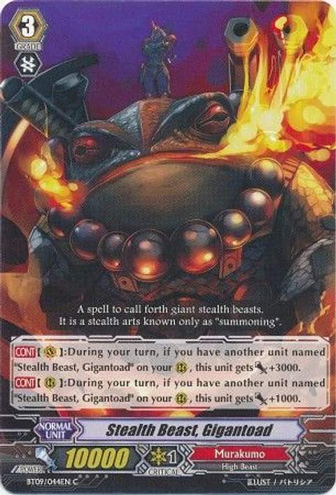 Stealth Beast, Gigantoad - BT09/044EN - Common (C)