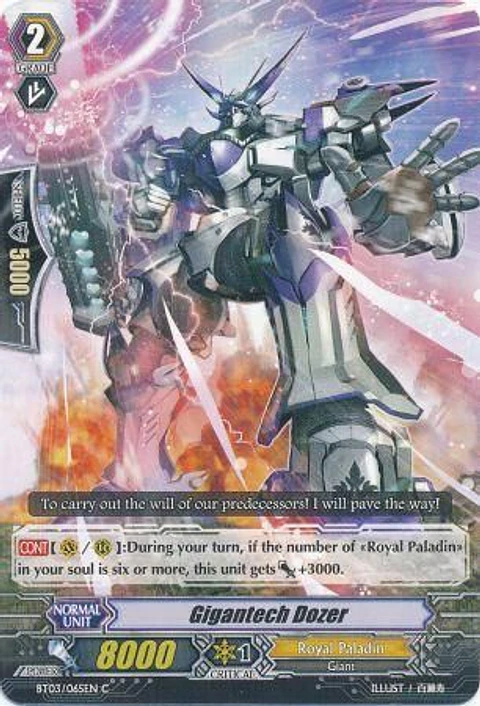 Gigantech Dozer - BT03/065EN - Common (C)