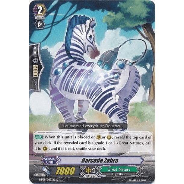 Barcode Zebra - BT09/087EN - Common (C)