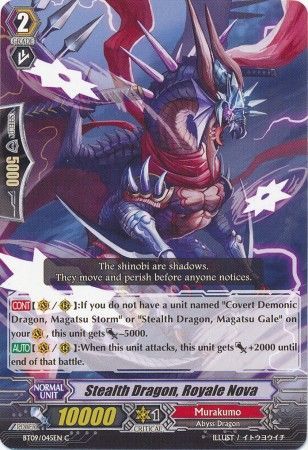 Stealth Dragon, Royale Nova - BT09/045EN - Common (C) 1