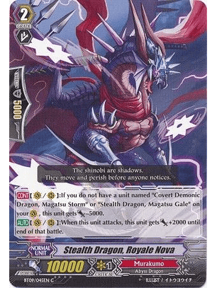 Stealth Dragon, Royale Nova - BT09/045EN - Common (C)