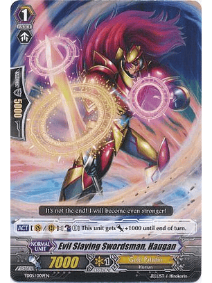 Evil Slaying Swordman, Haugan - TD05/009EN
