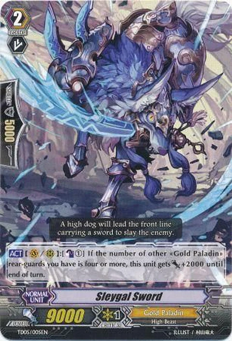 Sleygal Sword - TD05/005EN