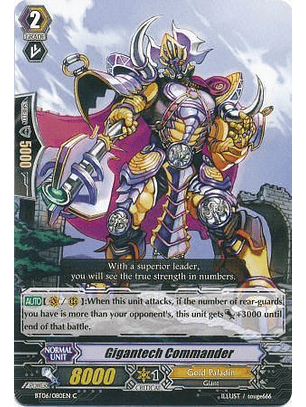 Gigantech Commander - BT06/080EN - Common (C)