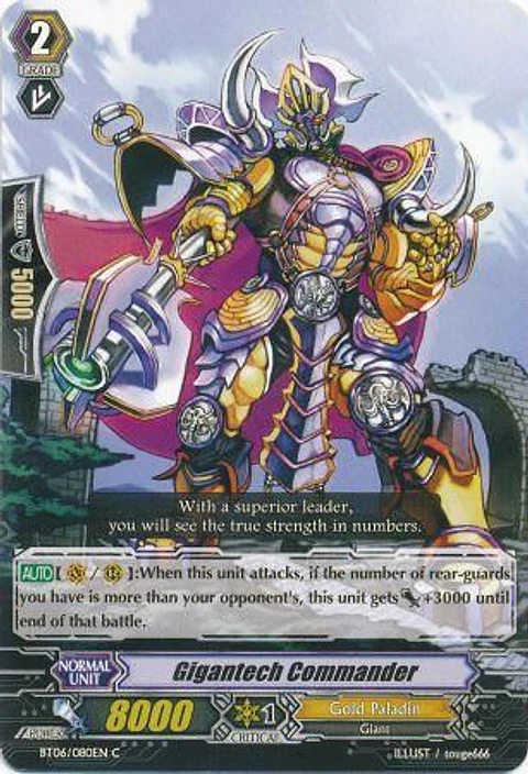 Gigantech Commander - BT06/080EN - Common (C)