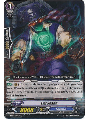 Evil Shade - BT02/051EN - Common (C)