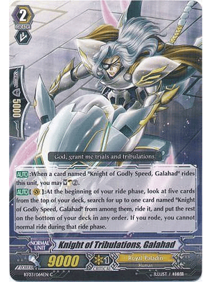 Knight of Tribulations, Galahad - BT03/064EN - Common (C)