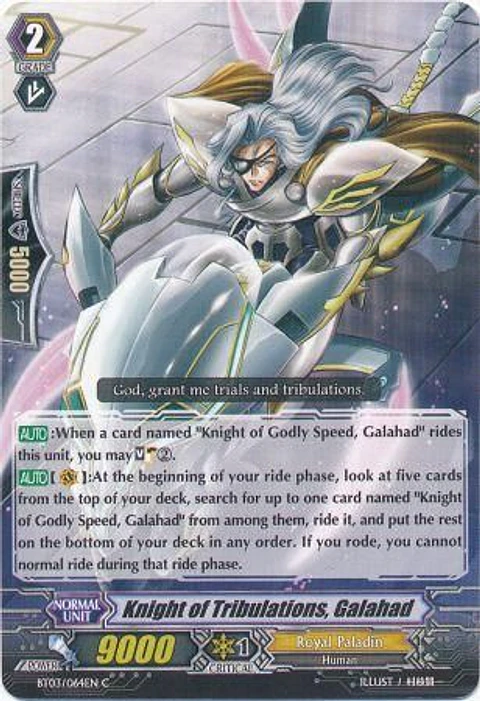 Knight of Tribulations, Galahad - BT03/064EN - Common (C)