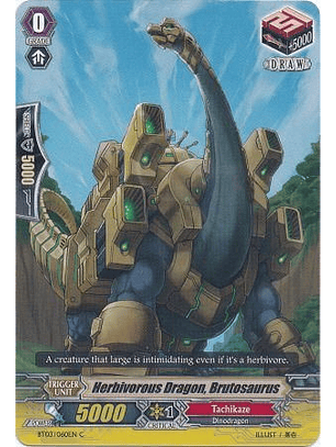 Herbivorous Dragon, Brutosaurus - BT03/060EN - Common (C)