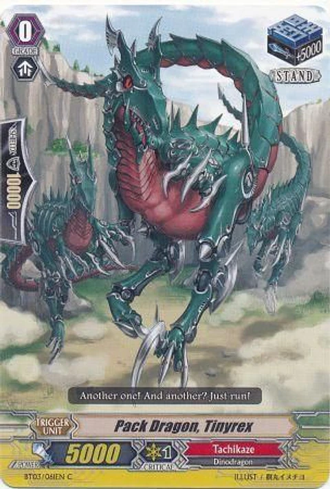 Pack Dragon, Tinyrex - BT03/061EN - Common (C)