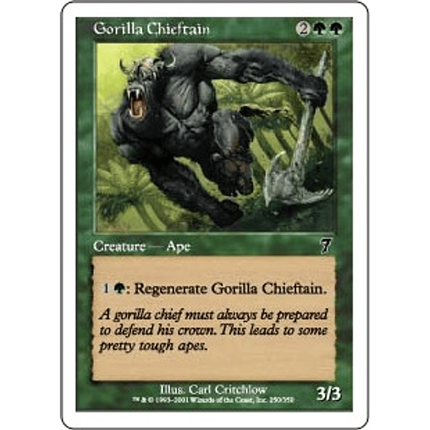Gorilla Chieftain - 7TH - C 