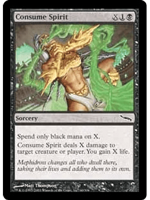 Consume Spirit - MRD - C 