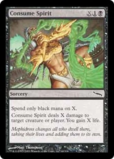 Consume Spirit - MRD - C 