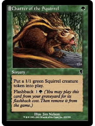 Chatter of the Squirrel - ODS - C