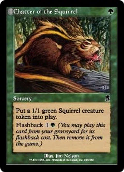 Chatter of the Squirrel - ODS - C