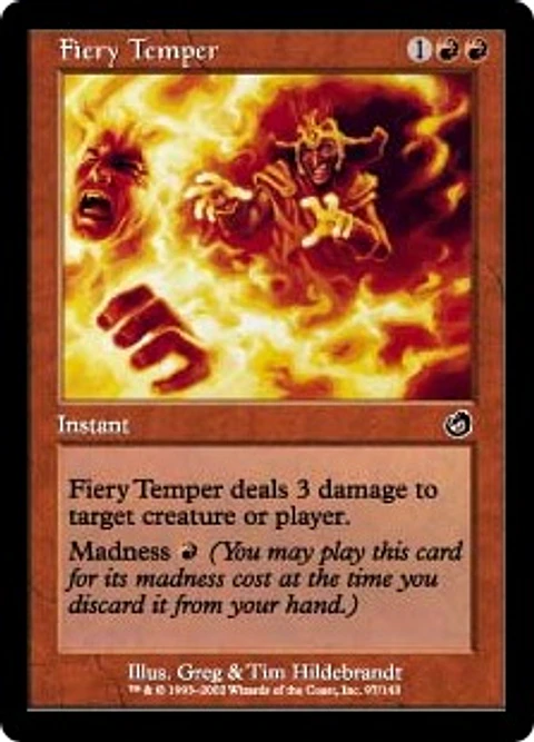 Fiery Temper - TMN - C 