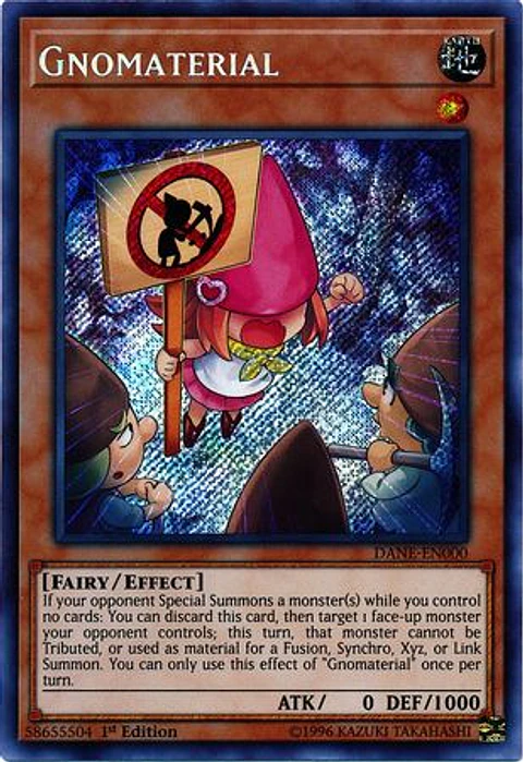 Gnomaterial - DANE-EN000 - Secret Rare 