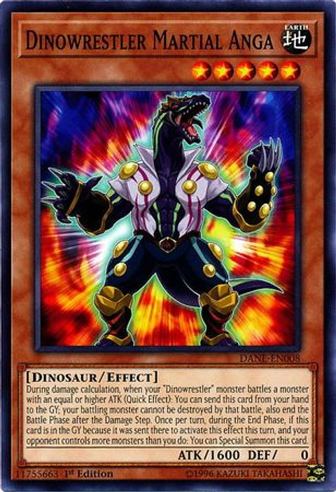 Dinowrestler Martial Anga - DANE-EN008 - Common 