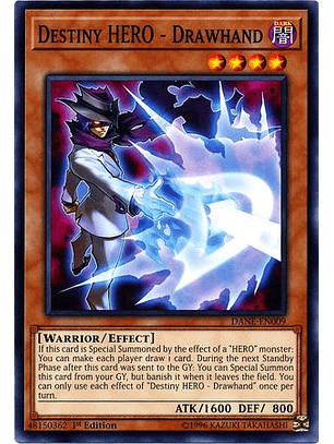 Destiny HERO - Drawhand - DANE-EN009 - Common