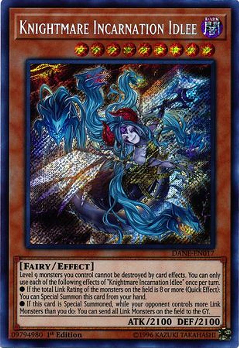 Knightmare Incarnation Idlee - DANE-EN017 - Secret Rare