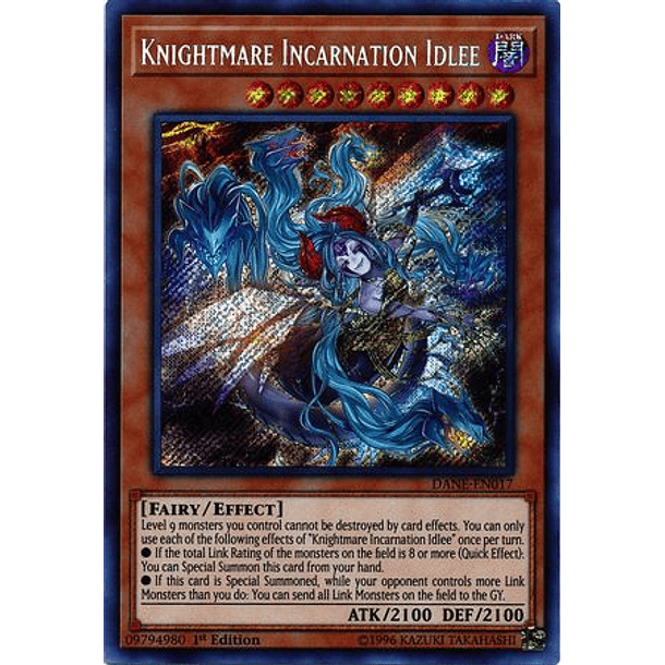 Knightmare Incarnation Idlee - DANE-EN017 - Secret Rare
