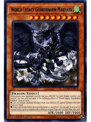 World Legacy Guardragon Mardark - DANE-EN018 - Rare