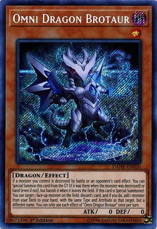 Omni Dragon Brotaur - DANE-EN020 - Secret Rare  1