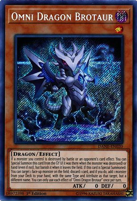 Omni Dragon Brotaur - DANE-EN020 - Secret Rare 