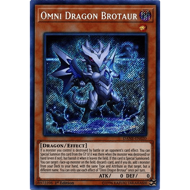 Omni Dragon Brotaur - DANE-EN020 - Secret Rare 
