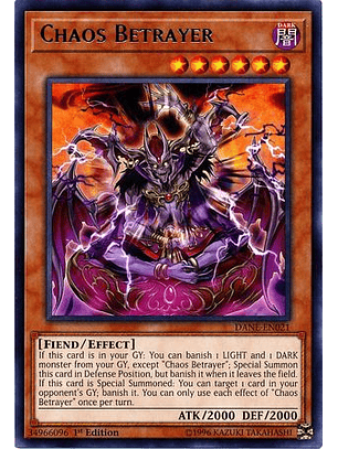 Chaos Betrayer - DANE-EN021 - Rare 