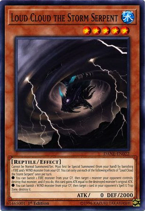 Loud Cloud the Storm Serpent - DANE-EN022 - Common