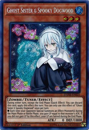 Ghost Sister & Spooky Dogwood - DANE-EN025 - Secret Rare 1