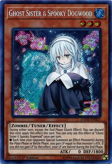 Ghost Sister & Spooky Dogwood - DANE-EN025 - Secret Rare