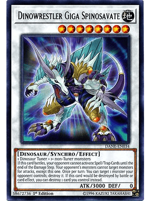 Dinowrestler Spinosavate - DANE-EN034 - Rare