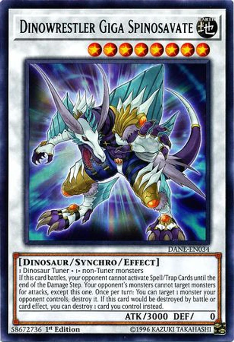 Dinowrestler Spinosavate - DANE-EN034 - Rare