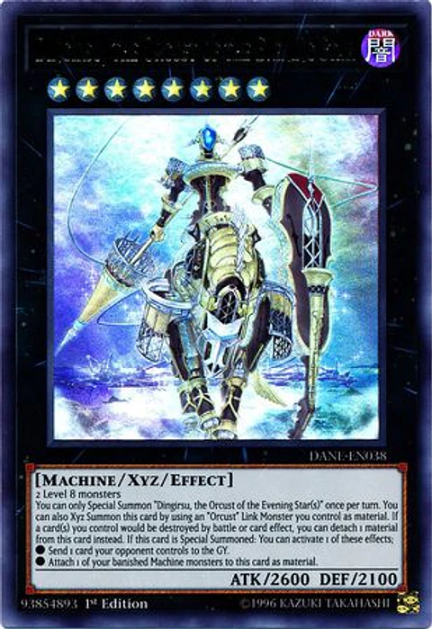 Dingirsu, the Orcust of the Evening Star - DANE-EN038 - Ultra Rare