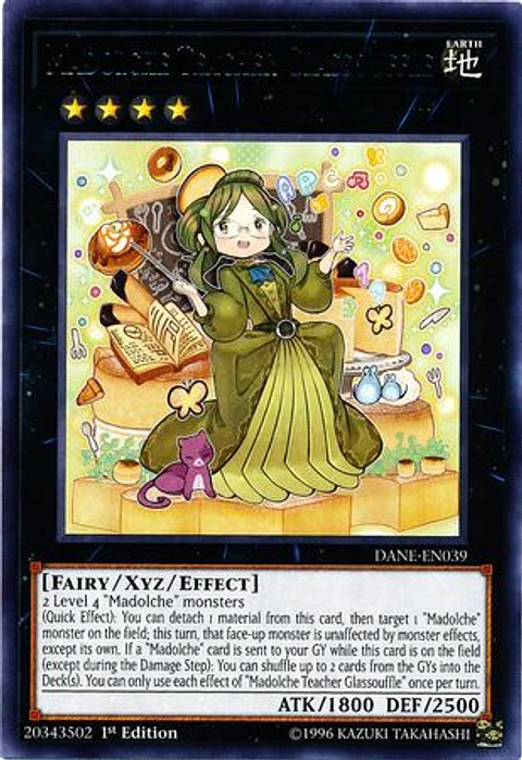 Madolche Teacher Glassouffle - DANE-EN039 - Rare 