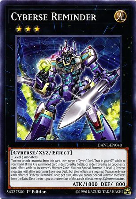 Cyberse Reminder - DANE-EN040 - Common