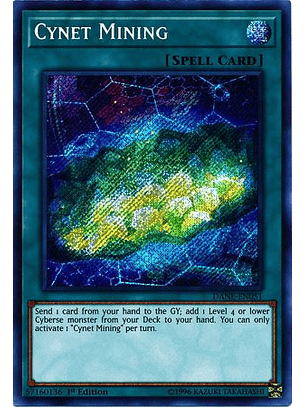 Cynet Mining - DANE-EN051 - Secret Rare