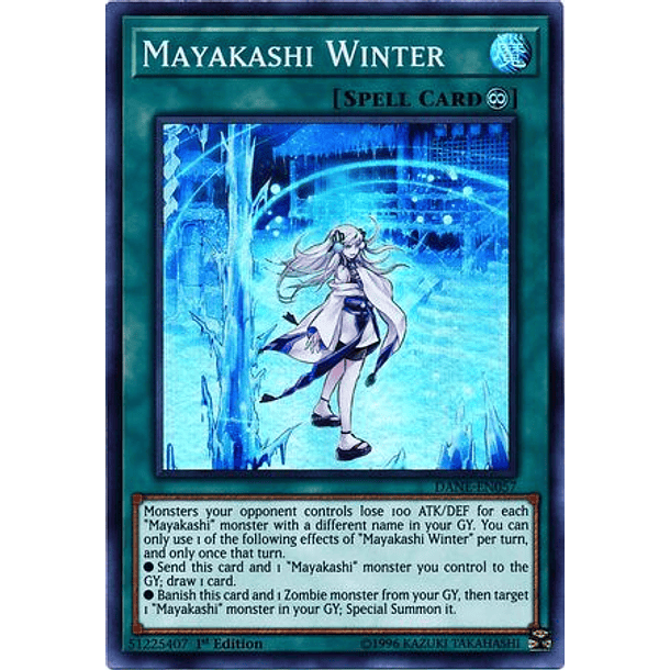Mayakashi Winter - DANE-EN057 - Super Rare