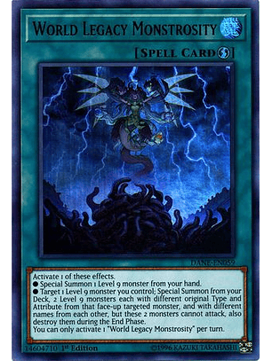 World Legacy Monstrosity - DANE-EN059 - Ultra Rare 