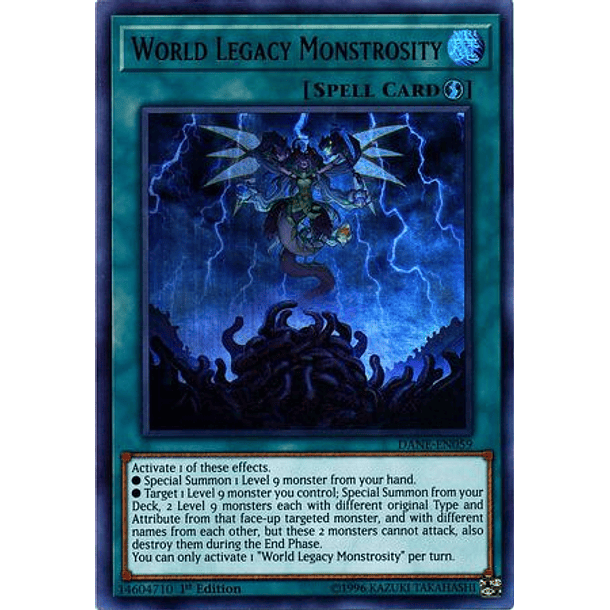 World Legacy Monstrosity - DANE-EN059 - Ultra Rare 