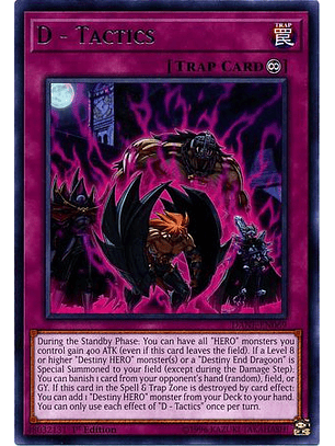 D - Tactics - DANE-EN069 - Rare 