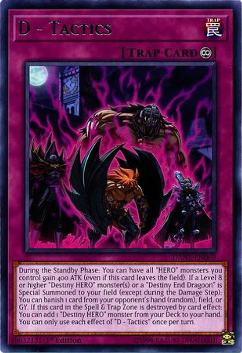 D - Tactics - DANE-EN069 - Rare 