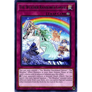 The Weather Rainbowed Canvas - DANE-EN073 - Rare