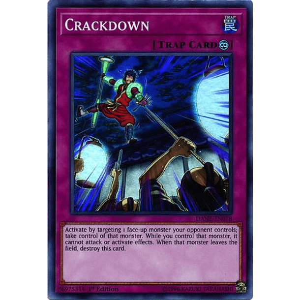 Crackdown - DANE-EN078 - Super Rare