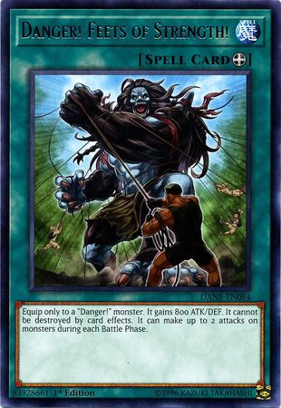 Danger! Feets of Strength! - DANE-EN084 - Rare 1
