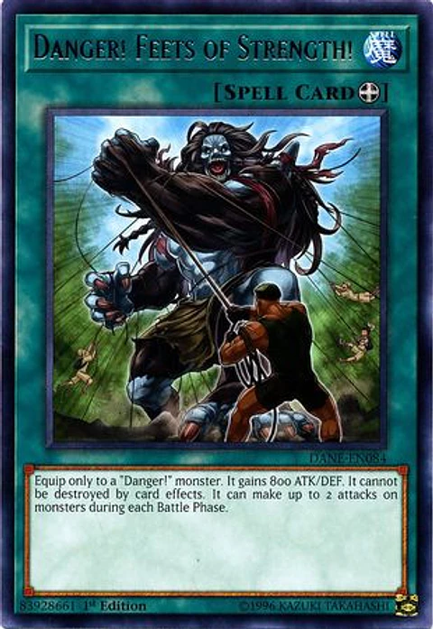 Danger! Feets of Strength! - DANE-EN084 - Rare