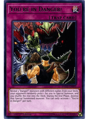 You're in Danger! - DANE-EN085 - Rare