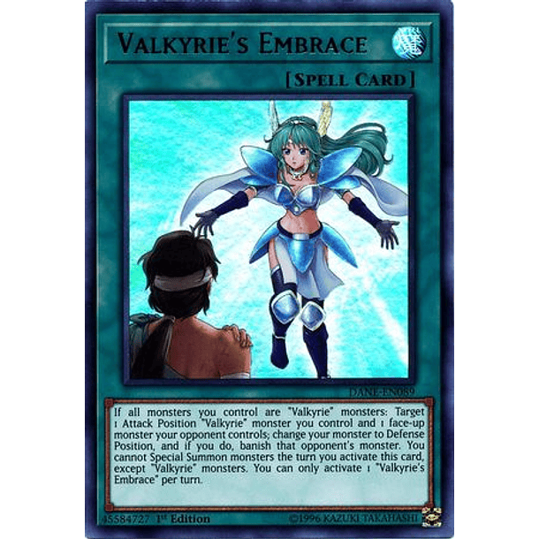 Valkyrie's Embrace - DANE-EN089 - Ultra Rare